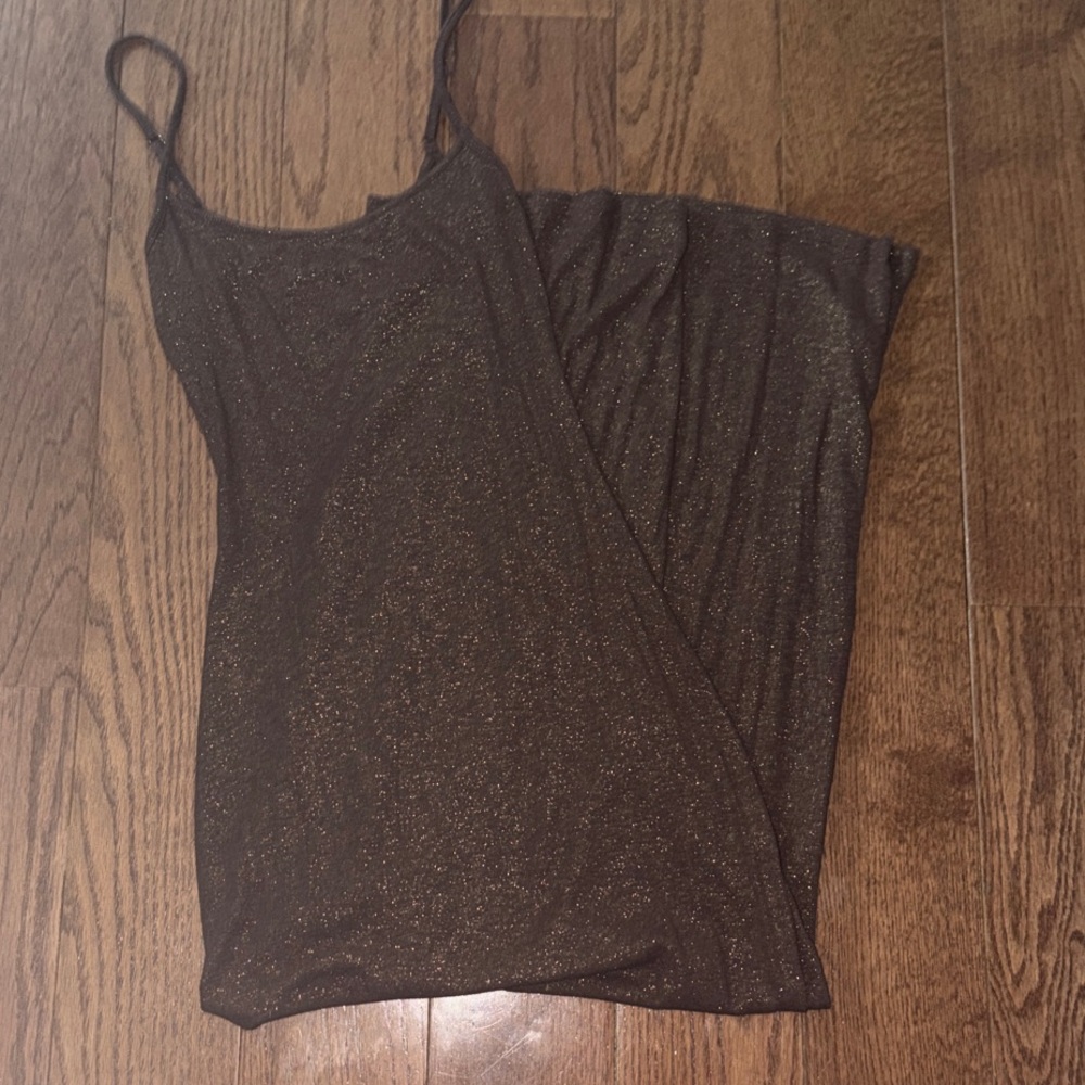 Aerie Shimmering Brown Camisole Top